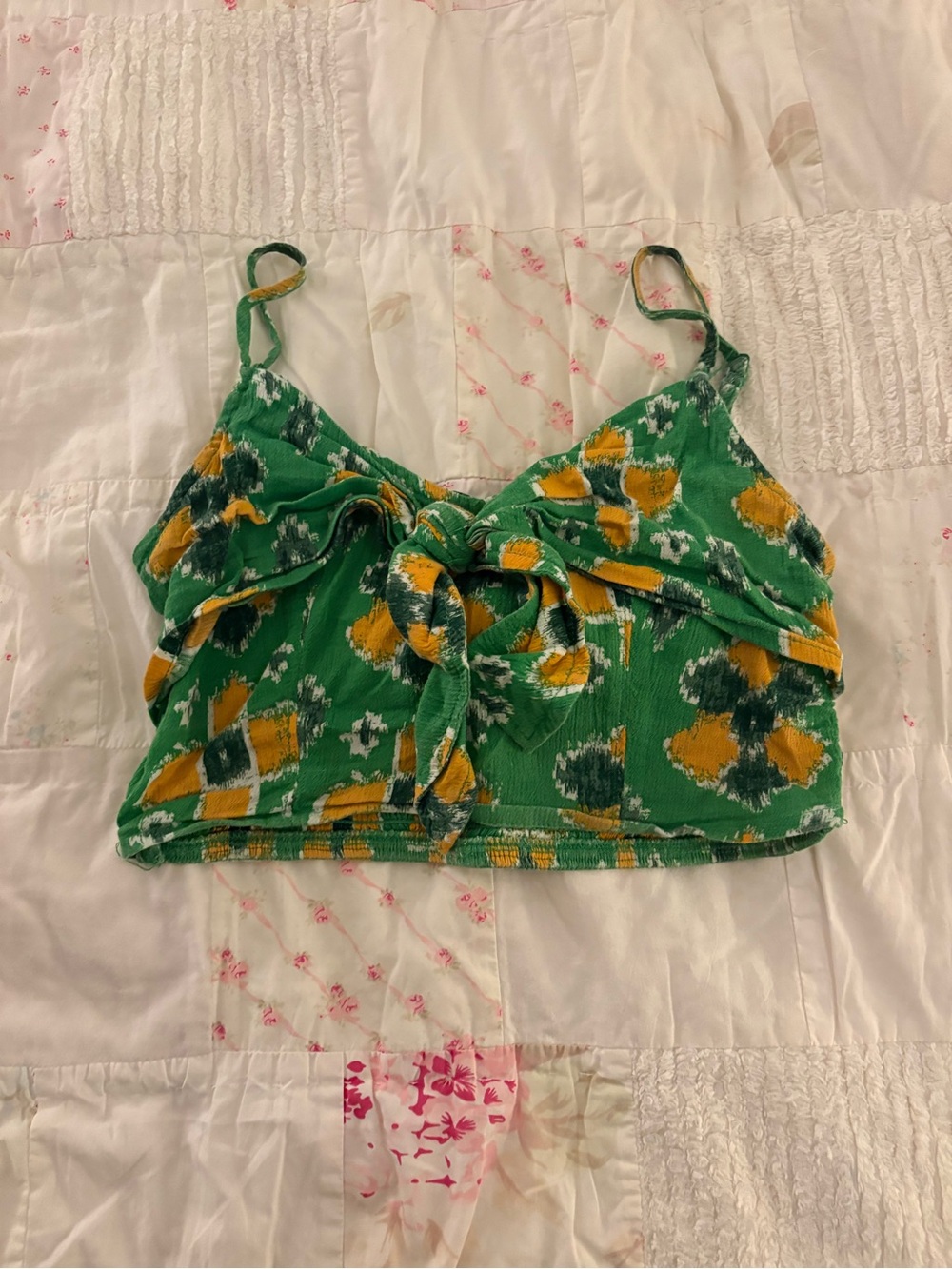 Aerie patterned crop top
